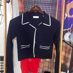 Darling SANDRO PARIS button up size 0 with some stretch